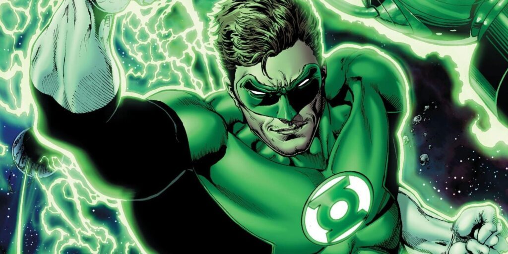 Hal jordan's green lantern in dc comics