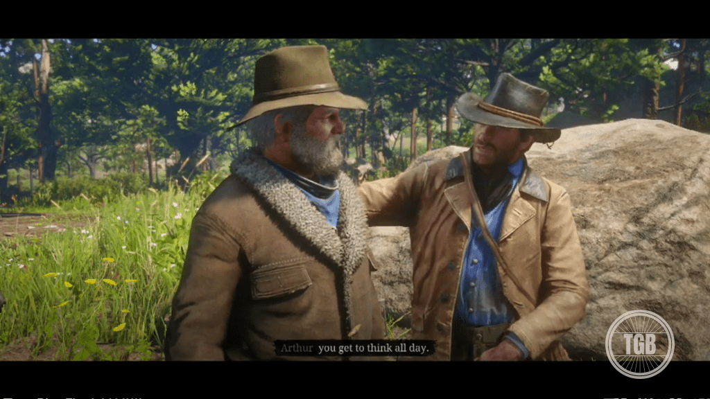 Uncle tries to use lumbago as an excuse for not working.