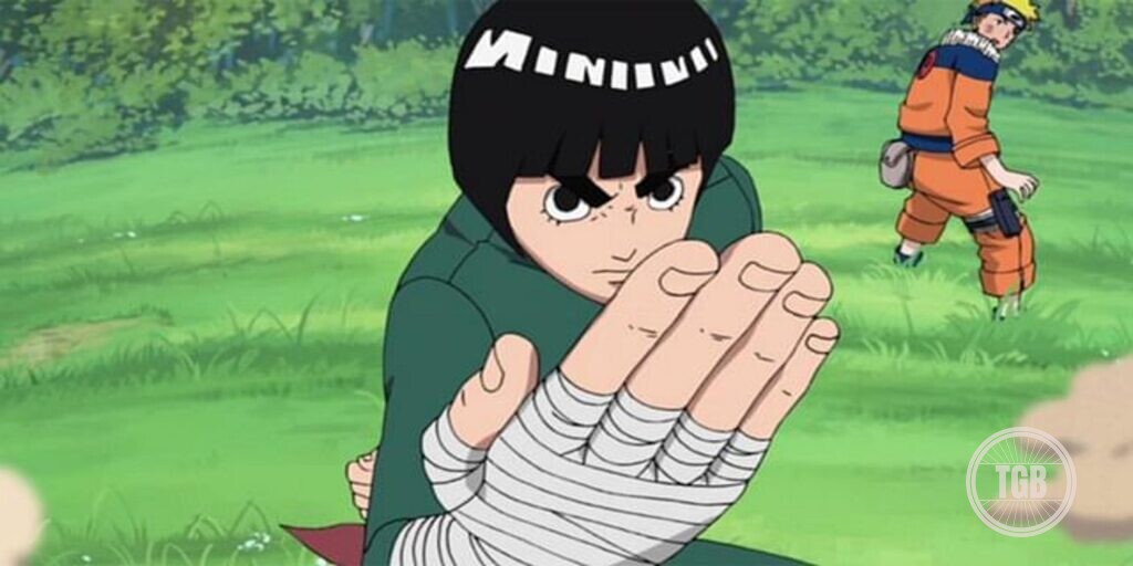 Rock lee in naruto