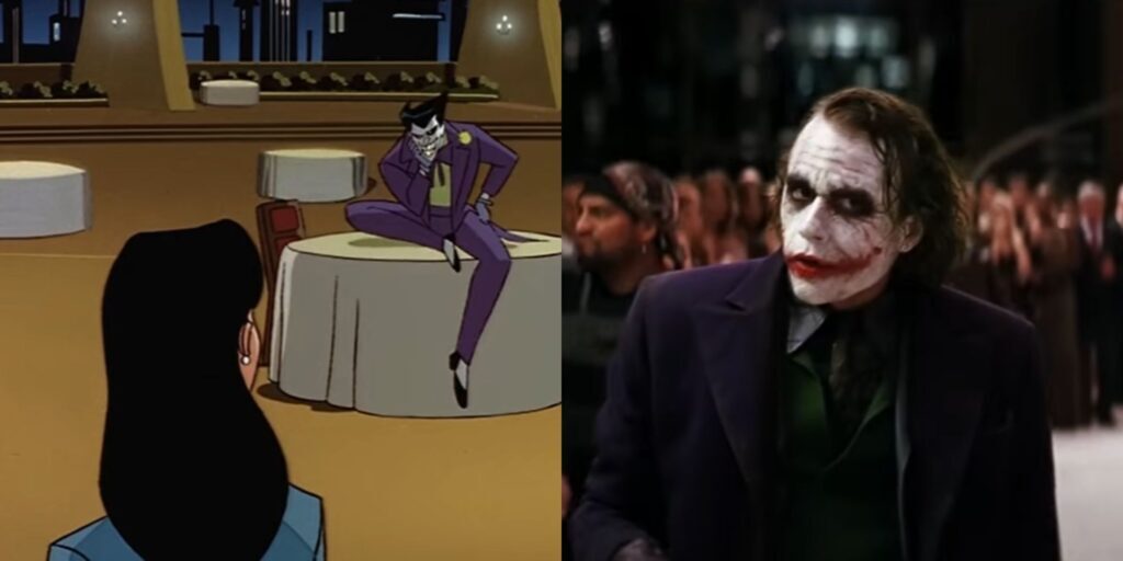 5 similarities between the dark knight’s joker and superman the animated series’ joker in “world’s finest”