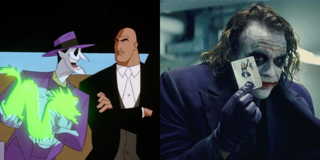 5 similarities between the dark knight’s joker and superman the animated series’ joker in “world’s finest”