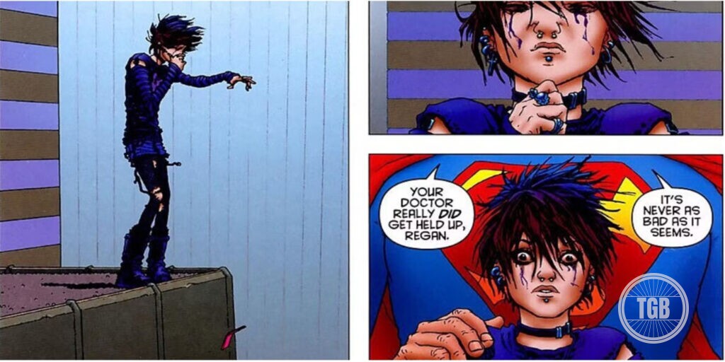 There once was a man who was superman who hoped for a better tomorrow