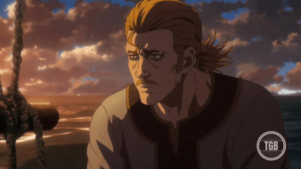 Olmar looks defeated in vinland saga season 2