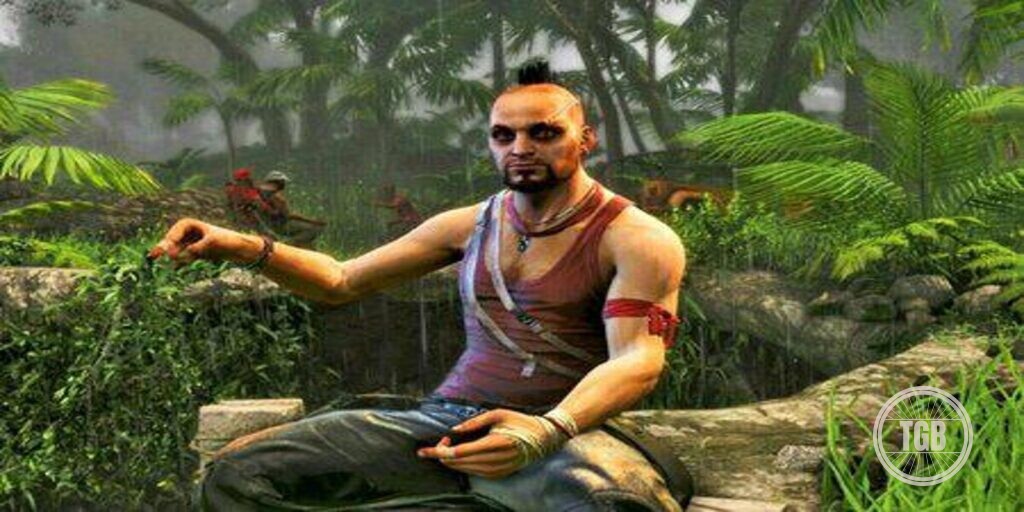 Vaas from far cry 3 sitting